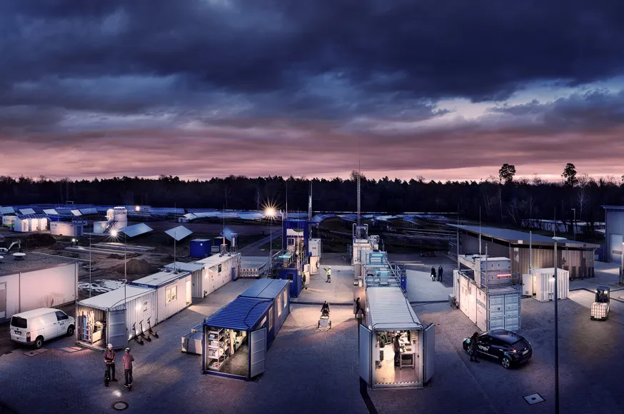 View of the INERATEC Energy Lab